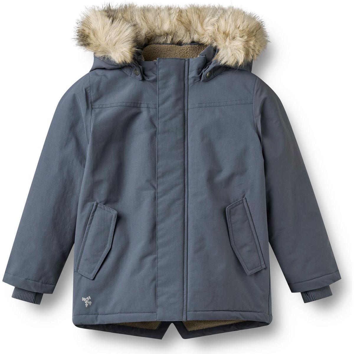 Wheat Jacket Kasper greyblue (1292) 104 7216-996R GRS-1292-104/4y