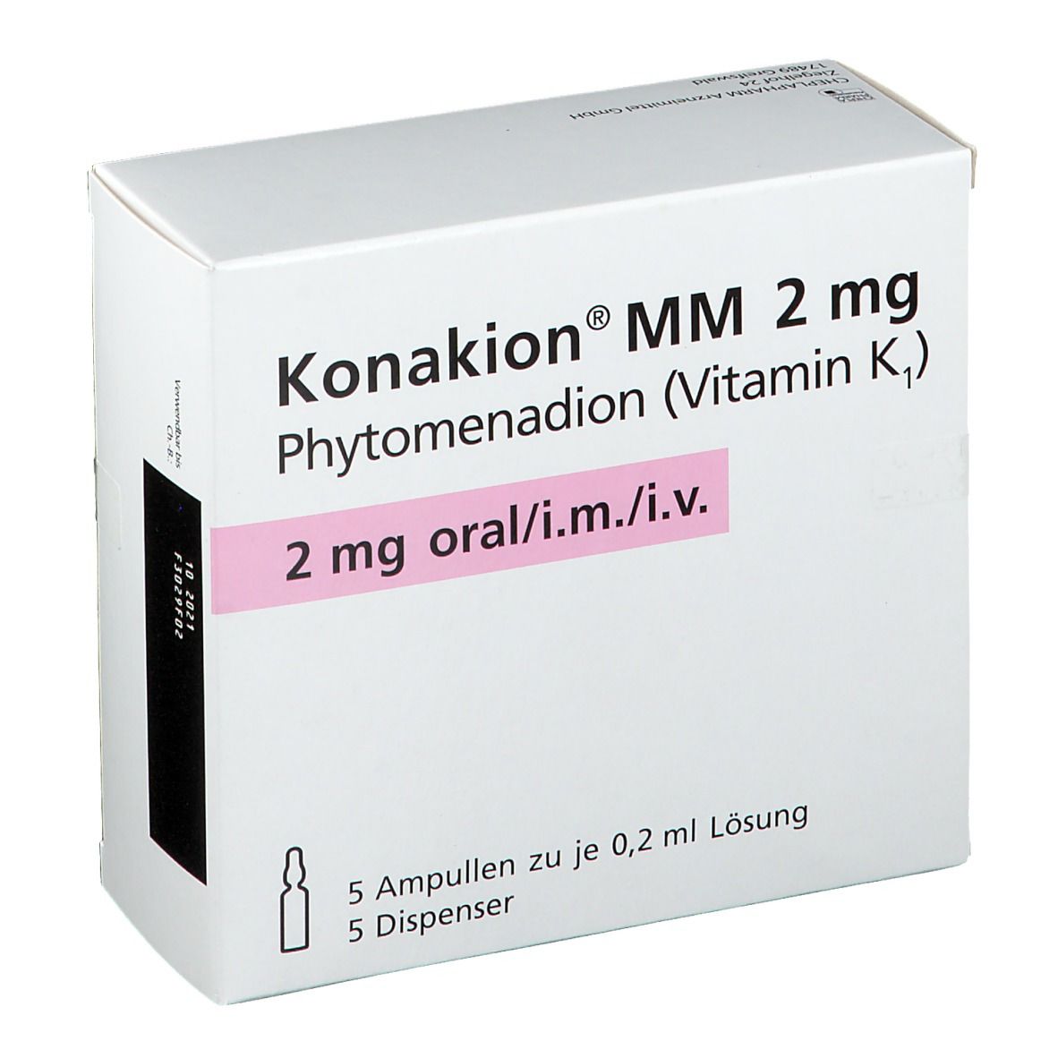 Konakion MM 2 mg Lösung 5 St