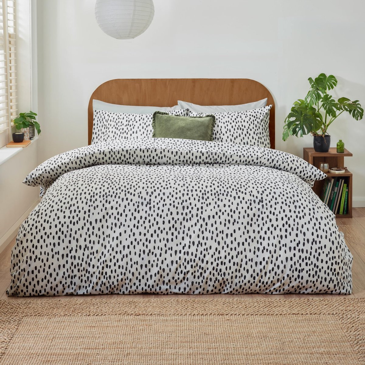 Dekbedovertrekset Dottie - Modern Design met Stippen - Multicolored Super King