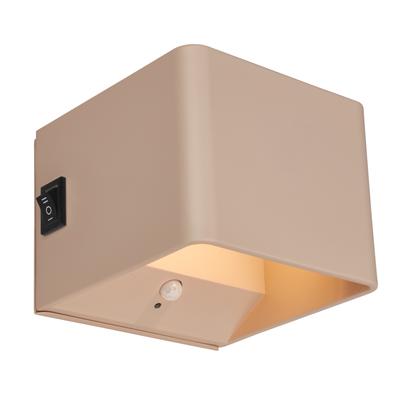 BRILONER LEUCHTEN LED Wandleuchte "BORRA 3879011", beige, Leuchten, LED Wandleuchte