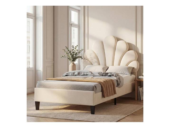 LuxusKollektion Polsterbett Polsterbett 90x200 cm Mädchenzimmer