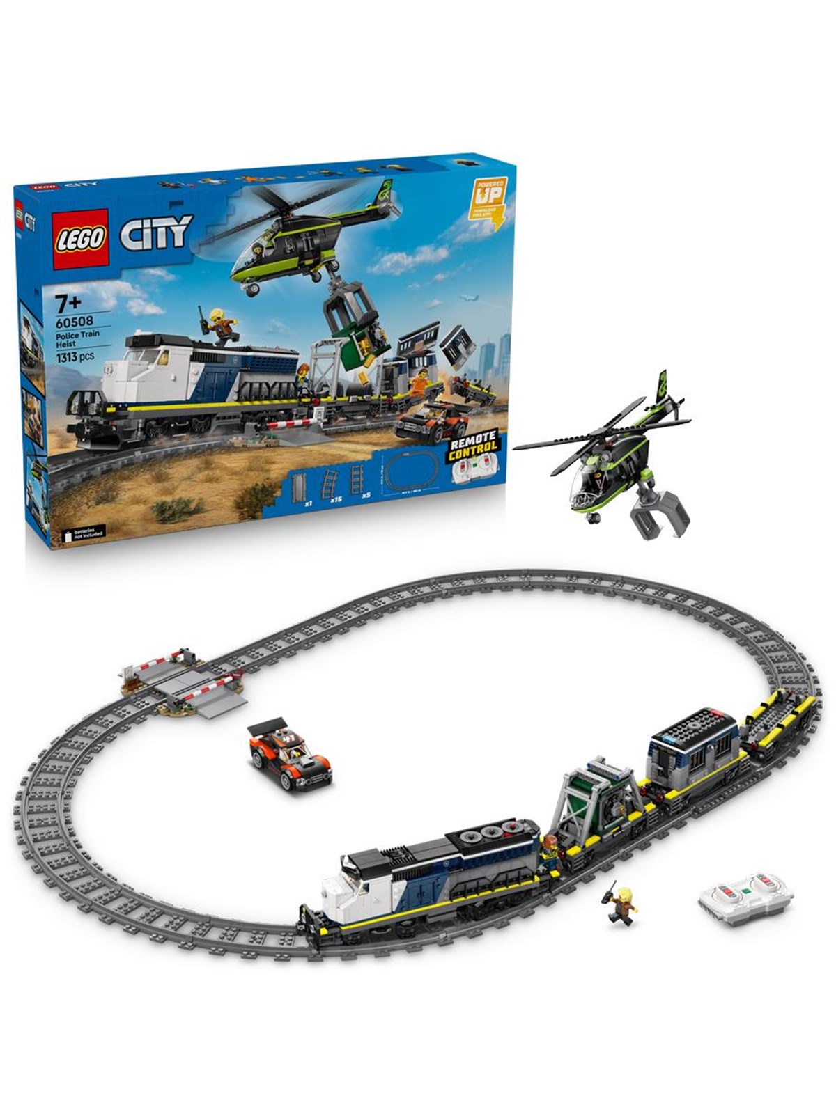 LEGO City 60508 Überfall auf den Polizeizug