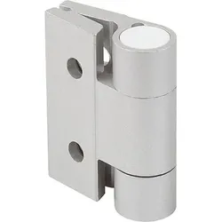 FEDERSCHARNIER FEDER SCHLIEßEND A=35, B=30, ALUMINIUM FARBLOS ELOXIERT