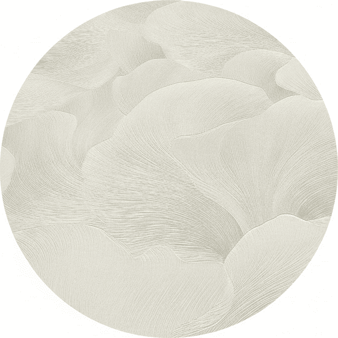 Halie Cream Abstract Floral Petal Wallpaper Sample