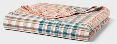 All Categories Goods Full Queen Threshold Spring Plaid Matelasse Blanket, Midweight Fabric, Cotton, Machine Washable For Easy Care Full Queen Threshold Spring Plaid Matelasse Blanket, Midweight Fabric, Cotton, Machine Washable For Easy Care