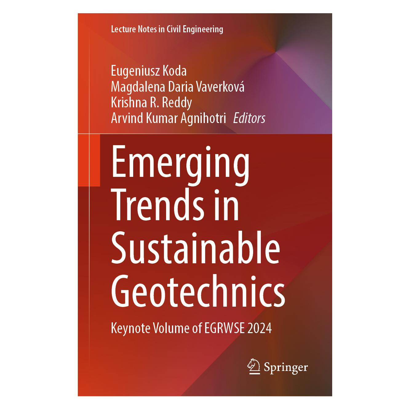 Springer Emerging Trends in Sustainable Geotechnics (Englisch, Hardcover) (67714454)