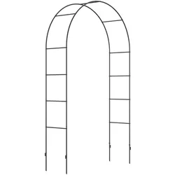 ROSENBOGEN, Metall, Schwarz