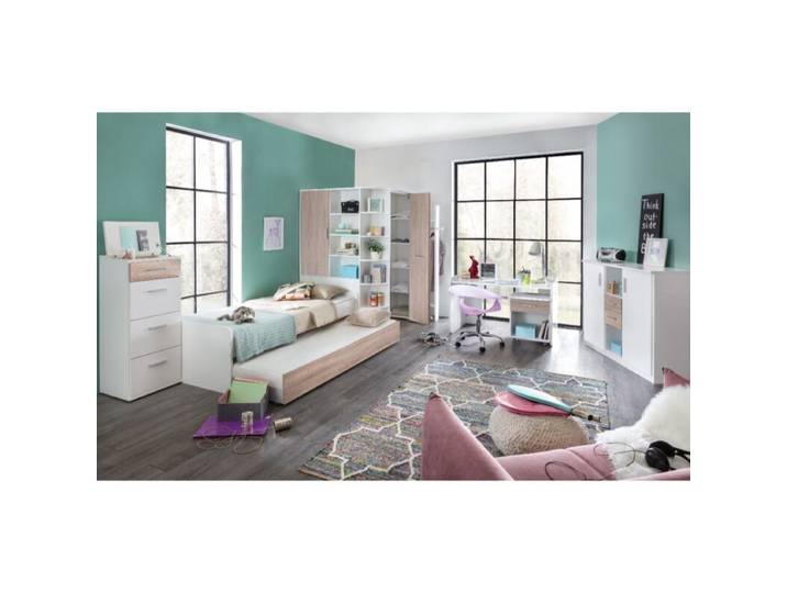 Wimex Joker Jugendzimmer Set 8-tlg. inkl. Schreibtisch mit Schub