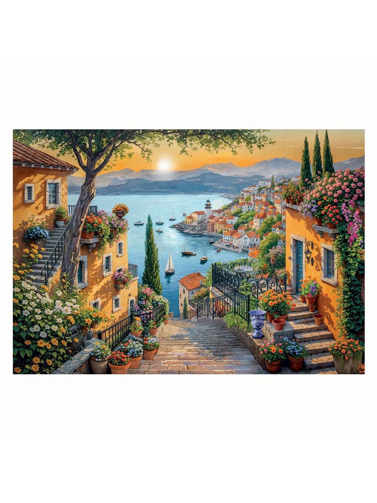 Clementoni Puzzle HQC Steps to The Harbor, 1500-teilig 2D Puzzles