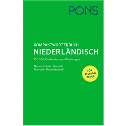 Kompaktwörterbuch Niederländisch, Sprachbücher von PONS