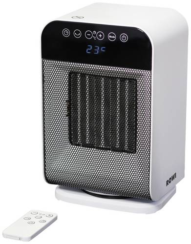 ROWI 1 03 03 0353 Keramik-Heizlüfter HKH 2000/2/1 ODT Premium 60m³ Weiß, Schwarz
