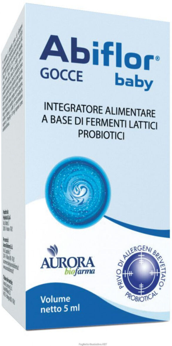 AURORA LICENSING Srl Aurora Biofarma, Abiflor Baby Gocce, 5 ml