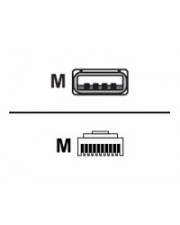 Zebra DS55 USB Cable 7 ft w/Right Angle Connector (CBL-U20755-01)