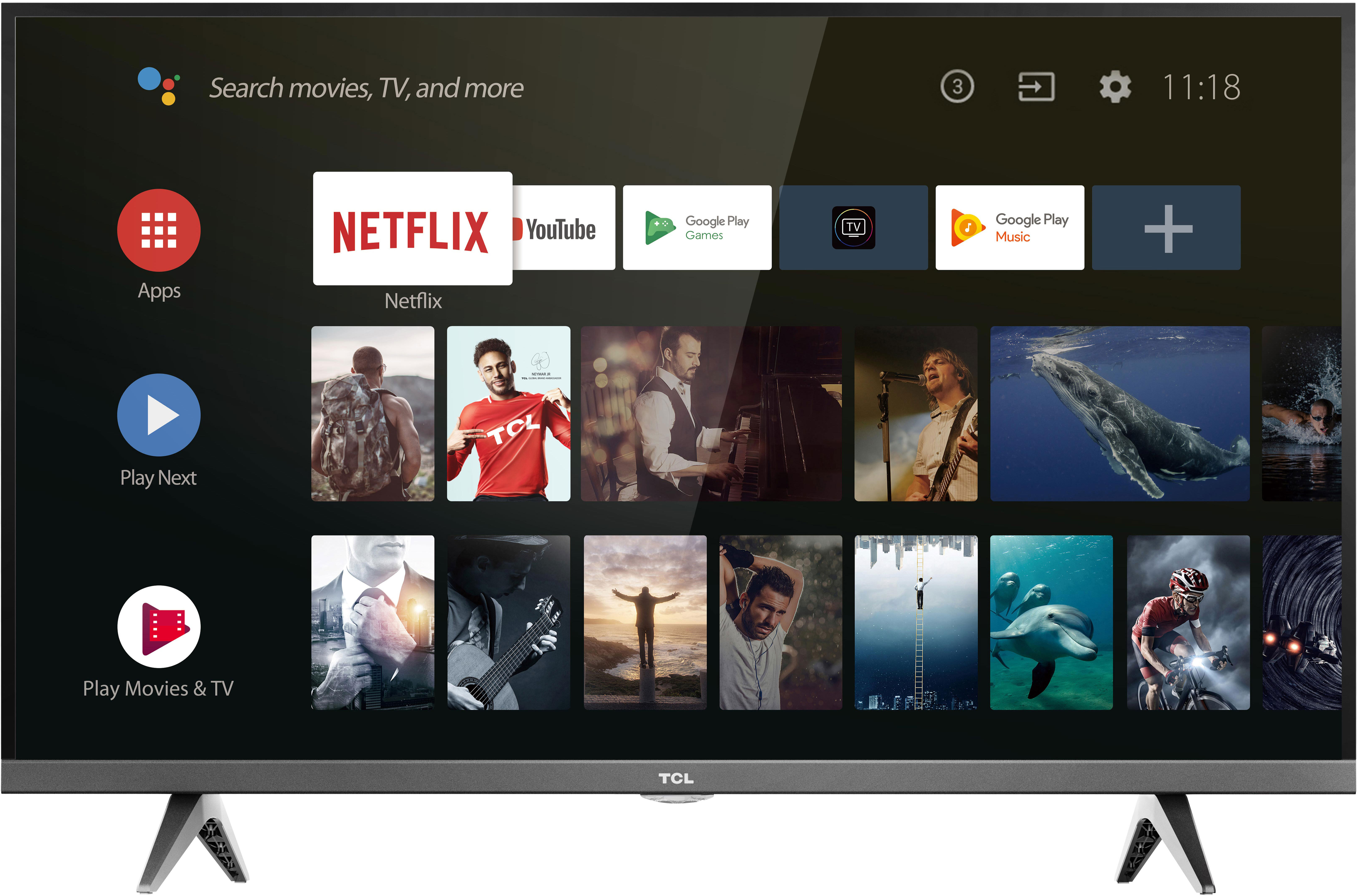 TCL HD LED 80cm (32 Zoll) 32E5S60 Android Smart TV, Triple Tuner, HDR