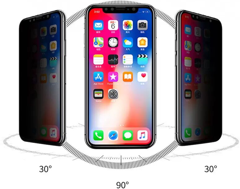 INF Anti-Spionage-Displayschutzfolie für iPhone (2er-Pack) iPhone14 Plus/13 ProMax