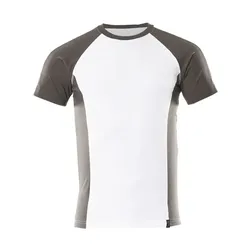 T-Shirt "POTSDAM" Unique - XXL - weiß/anthrazit