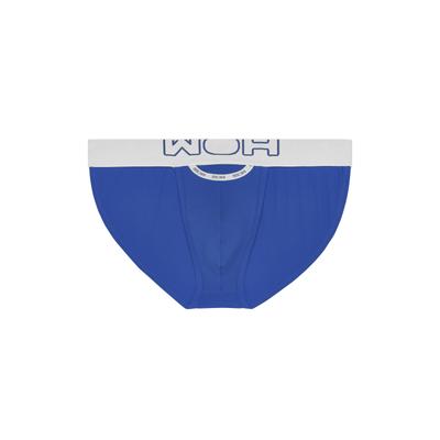 String WOH "String Sexy Fun Tanga-Slip 1er Pack", Herren, Gr. S, blau, Obermaterial: 95% Baumwolle CO. 5% Elasthan EL., Unterhosen String