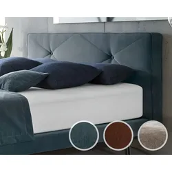 Femira Creation Kopfteil Opus V 200x200 / 8673 Rostfarben