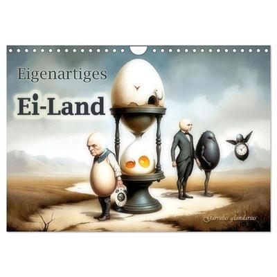 Eigenartiges Ei-Land (Wandkalender 2026 DIN A4 quer), CALVENDO Monatskalender