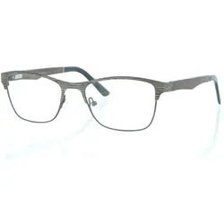Brille Holzbrille EL90808 in gold braun