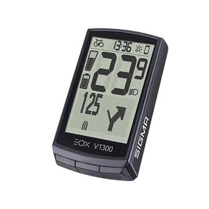 Sigma Fahrradcomputer EOX VIEW 1300, 45050, kabellos, mit Bluetooth