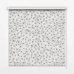 INNENROLLO - Fensterrollo - Rollo - 90x180 cm - Verbundene Punkte