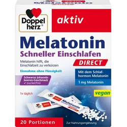 Doppelherz Melatonin Direct Schneller Einschlafen 20 ST