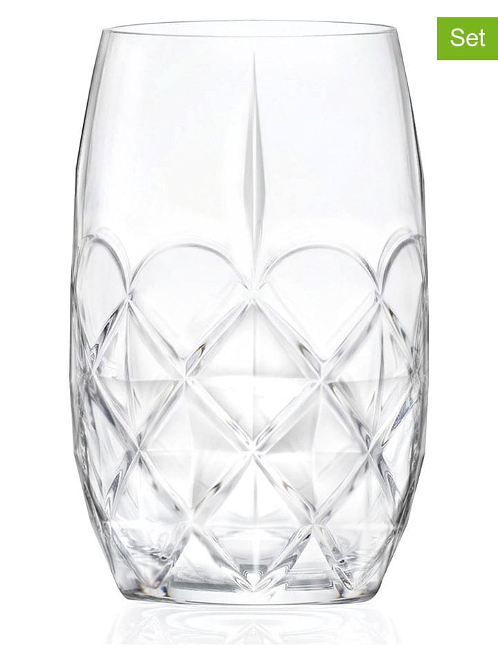 RCR cristalleria 6er-Set: Longdrinkgläser "Alkemist" - 510 ml - onesize