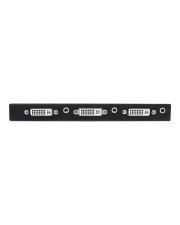 StarTech.com 2 Port DVI Video Splitter mit Audio max. 1920x1200 Video-/Audio-Splitter 2 x + 2 x Desktop (ST122DVIA)