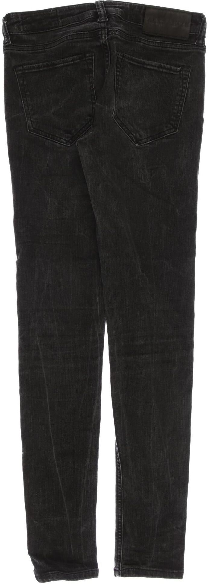 All Saints Damen Jeans, Schwarz, Gr. W24, Synthetik / Elasthan / Baumwolle - Second Hand