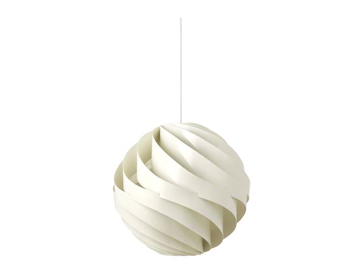 GUBI Suspension Turbo brillant Ø62 cm Blanc d albâtre'