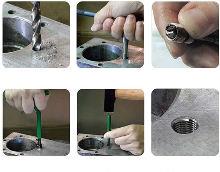 TOPTUL JGEW1401 Assortment, thread repair
