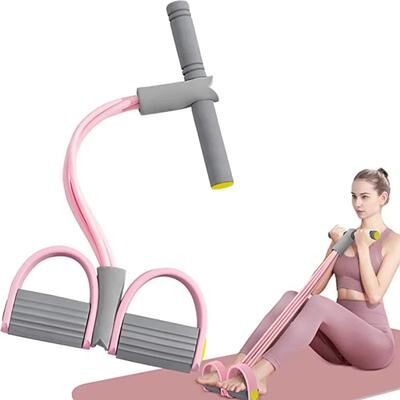 Shop Station Tube Resistance Bands Pedal Puller For Full Body Home Workout & Strength Training Tube Resistance Bands Pedal Puller For Full Body Home Workout & Strength Training