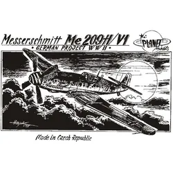 Planet Models Messerschmitt Me 209 H/V1 WW II Projekte