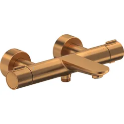 Duravit Wave Wannenthermostat Aufputz, Ausladung 198 mm, WA5220000004, Farbe: Bronze gebürstet