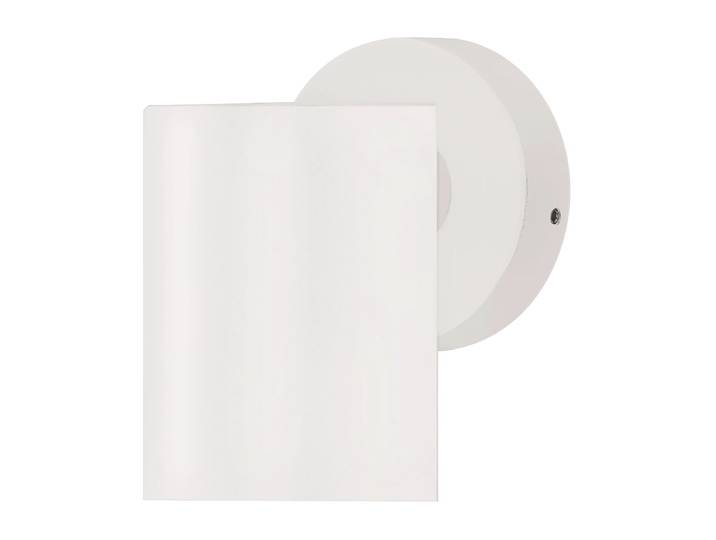 LED-Wandleuchte Ø 6cm Weiß/Weiß
