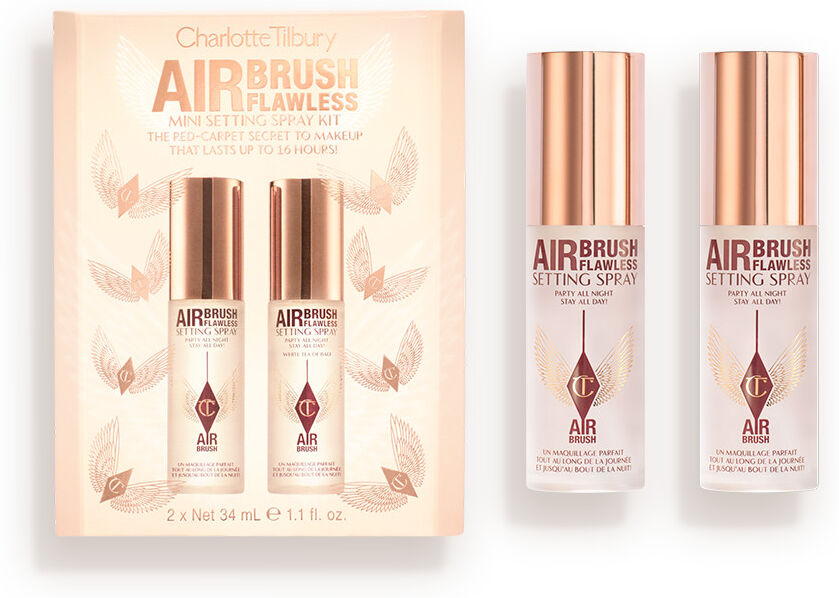Airbrush Flawless  Mini Setting Spray Kit - Travel Size Face Kit Charlotte Tilbury 106 Airbrush Flawless  Mini Setting Spray Kit Size:
