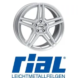 Rial M10 7,5X18 5/112 ET33 Polar-Silber
