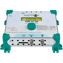 Polytron TSM 32 HD SAT-Konverter, SAT Einkabel-Lösung Multischalter, 4 Eingänge umgesetzt in bis zu (Einkabellösung), SAT Zubehör, Grau