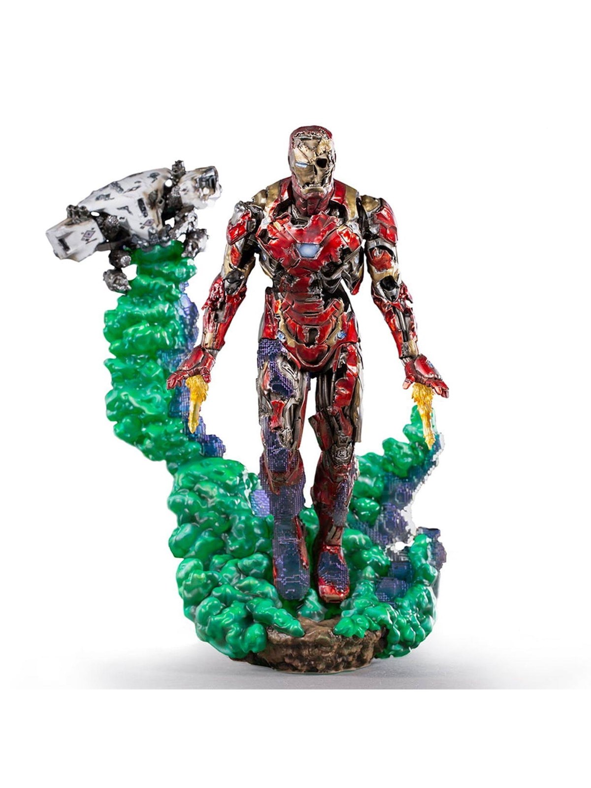 Iron Studios - Statue Iron Man Illusion Deluxe - Spider-Man: Far From Home - Art Scale 1/10 - Figur