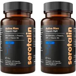 serotalin Active Men T-Kapseln Night - 2 x 60 Kapseln