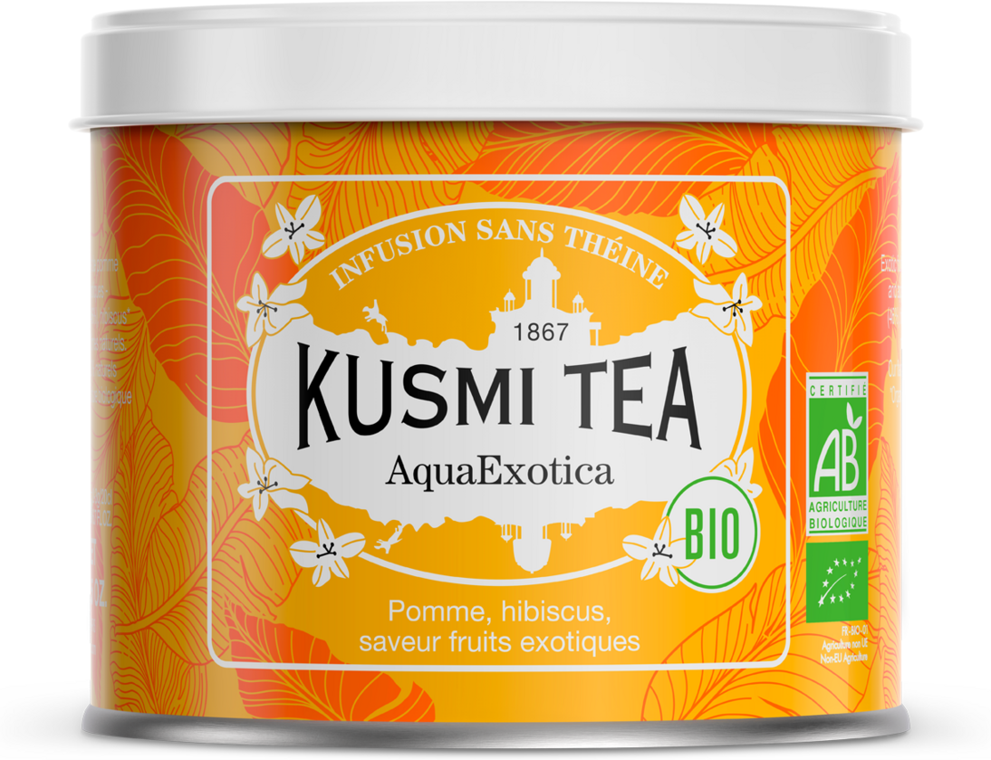 AquaExotica - Früchtetee Hibiskus, exotische früchte, bio - Kusmi Tea