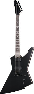 Schecter E-1 SLS Evil Twin SBK Mattschwarz