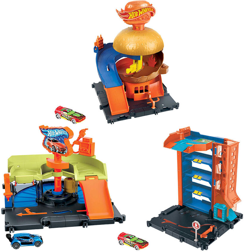 Hot Wheels Tracks Sort City Center - Hot Wheels