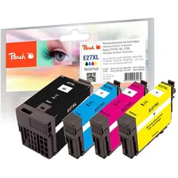 Peach, Druckerpatrone, Tinte Epson T2715, No 27XL BK, C, M, Y (BK, C, M, Y)