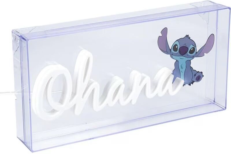 Paladone Lámpara Led Neón Stitch Ohana Talla Única Unisex