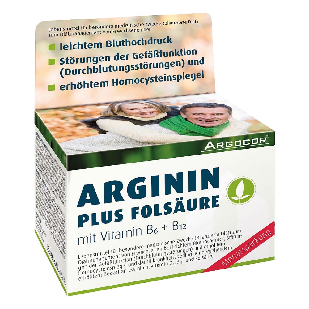 NatuGena GmbH Argocor® Arginin Plus Folsäure Kapseln 09156123