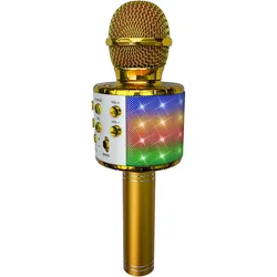DJ Band - Karaoke Microphone Gold (71240)