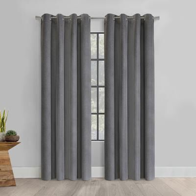 Thermaplus Duo Reversible 100% Blackout Grommet Curtain Panel