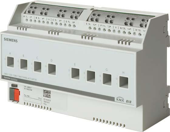 Siemens Schaltaktor 8x230VAC 16/20AX 5WG1534-1DB51